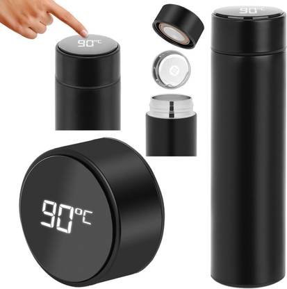 Riddhi Imperial Cold and Warm Water Bottle with LED Temperature Display 500 ml Bottle
