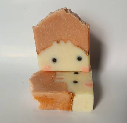 Risaka Organic Handmade Cold Processed BUNNY SOAP with Shea and Kokum Butter
