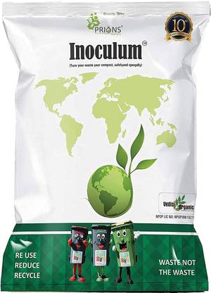 Prions Biotech Inoculum Composter Maker Powder (1Kg) Pack of 2 Manure