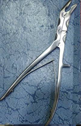 SOURAV Orthopaedic bone nibbler double action 225mm angular Surgical Plier
