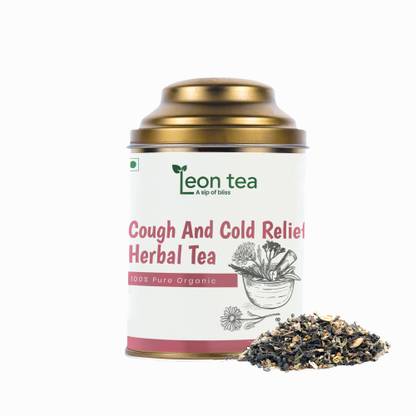 leon tea Cough And Cold Relief Herbal Tea Herbal Tea Tin