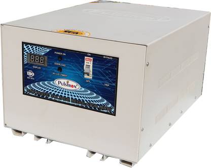 PULSTRON PTI-10095 10 KVA (95V-290V) SINGLE PHASE AUTOMATIC MAINLINE VOLTAGE STABILIZER