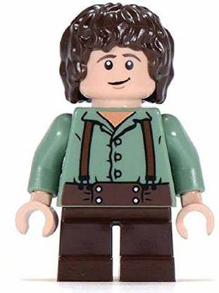 LEGO Lord of the Rings Frodo Baggins Minifigure with the One Ring