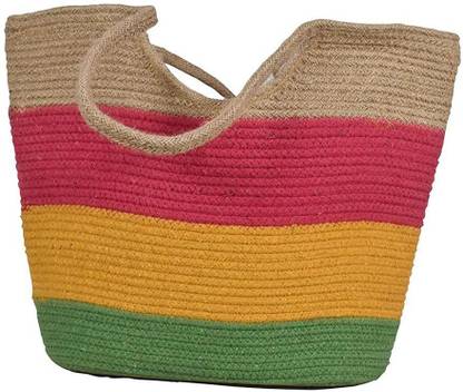 ROSSLYN JUTE AND COTTON BAG Multipurpose Bag