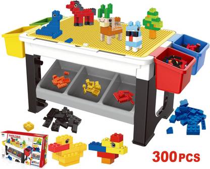 EasyToBuy BLOCK TABLE WITH 300PCS