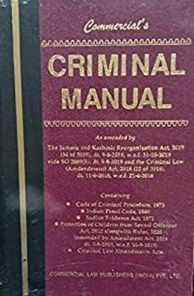 2022 Criminal Manual (Pocket Size) (Latest Bare Acts * Cr. P.C. * I.P.C. * Evidence Act * POCSO * Cri. Law Amendment Acts)