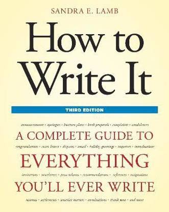 How to Write It, Third Edition