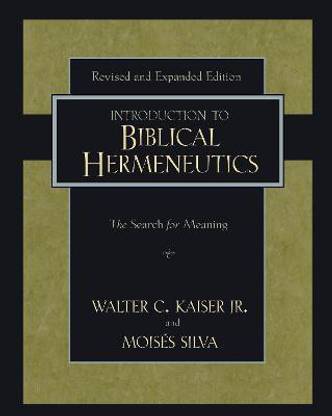 Introduction to Biblical Hermeneutics