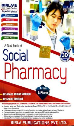 A TEXT BOOK OF SOCIAL PHARMACY 1ST YEAR D. PHARM: Buy A TEXT BOOK OF ...