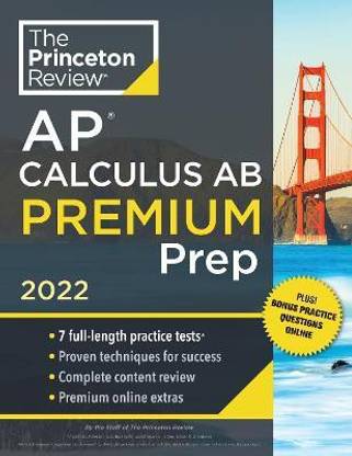 Princeton Review AP Calculus AB Premium Prep, 2022