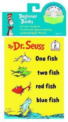 One Fish, Two Fish, Red Fish, Blue Fish Book & CD