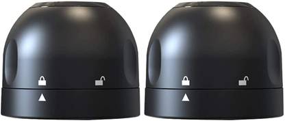 HEXONIQ Reusable Compact Champagne Stopper Corks, Champagne Sealer Twist to Seal Plastic Bottle Stopper