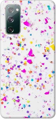NDCOM Back Cover for Samsung Galaxy S20 FE 5G Pink Blue Pattern Printed