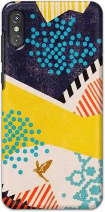 NDCOM Back Cover for Motorola Moto One Power Fabric Printed