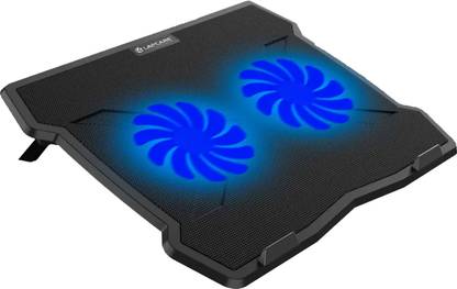LAPCARE LKSTDU7967 2 Fan Ergonomic Cooling Pad with Adjustable Height