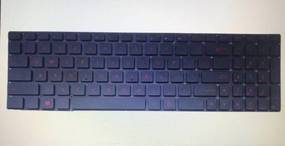 TechSonic KEYBOARD FOR ASUS G551 / G551J / G551JK / G551JM / G551JW BACK LIGHT Laptop Keyboard Replacement Key