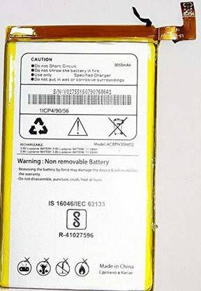 Zoronic Mobile Battery For  Micromax Canvas 6 E485 - ACBPN30M03