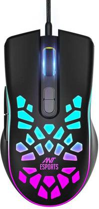 Ant Esports GM 80 wired gaming mouse Wired Ambidextrous Optical  Gaming Mouse