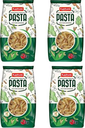 Rajdhani Macroni 450g × 4 Pkt. Penne Rigate Pasta