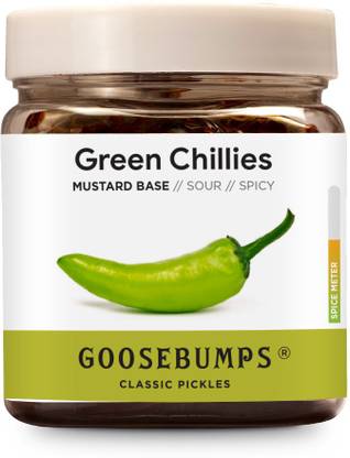 GOOSEBUMPS Green Chilli Pickle Green Chilli Pickle