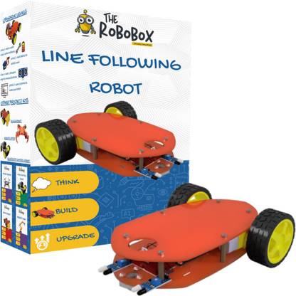 ROBOBOX Line Following Robot Kit | Educational Toys for Kids With Arduino Programming