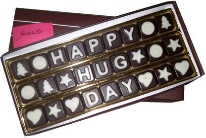 Swankit's Happy Hug Day Message Box Crackles