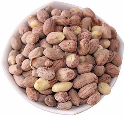 Organic Basket Roasted Peanuts Salted, 2 kg [Singdana] Pine Nuts