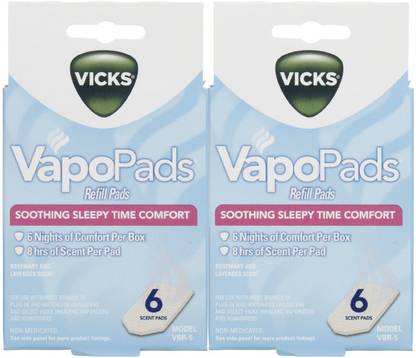 VICKS VapoPads Baby Rub Waterless Vaporizer Pads - Pack of 2 Vaporizer