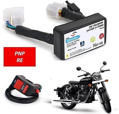 ULTRAWAY Front, Rear, Side NA Indicator Light for Royal Enfield Universal For Bike, Classic 350, Classic