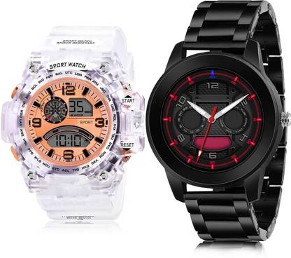 GROOT Analog-Digital Watch  - For Men