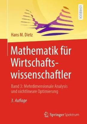 Mathematik fuer Wirtschaftswissenschaftler