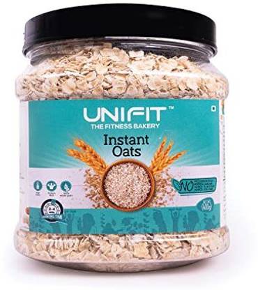 Unifit Instant Oats Healthy Breakfast High Fiber & Rich Source of Protein Jar