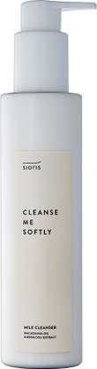 Sioris Cleanse Me Softly Milk Cleanser-for Makeup,Pores,Sensitive Skin |Organic & Vegan Face Wash