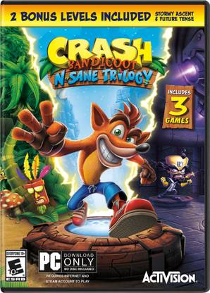 CRASH BANDICOOT TRILOGY (Flipkart Assured Product 100% Working) Ultimate Edition