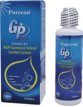 Purecon Gas Permeable Lenses Care Solution for Hard & GP Contact Lenses