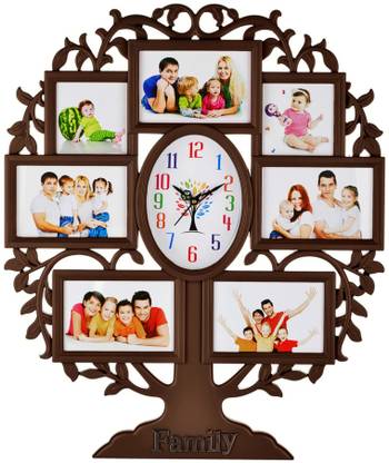 Attractionz Analog 58 cm X 48 cm Wall Clock