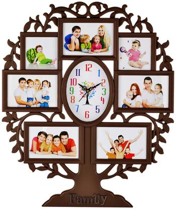 Attractionz Analog 58 cm X 48 cm Wall Clock