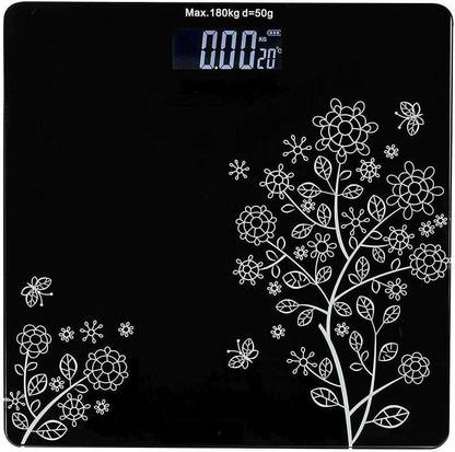 SHIZA Heavy Duty Personal Digital Weight Machine With Large LCD Display and 4 Sensor Weighing Scale