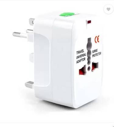PJP Universal World Wide Plug Adapter/Charger /Travel Adapter Plug with Built Worldwide Adaptor