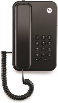 MOTOROLA CT 100 BLACK Corded Landline Phone