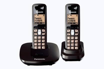Panasonic KX-TG2721/05 Cordless Landline Phone with Answering Machine