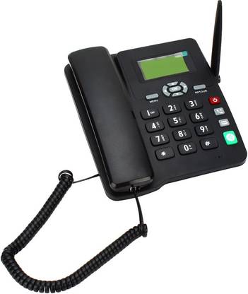 SVASTI RL-8810 GSM Fixed Wireless Phone With Built In FM Radio And 7 Days Battery Backup Corded Landline Phone