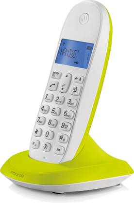 MOTOROLA C1001LBI Cordless Landline Phone