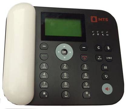 MTS UNLOCK CDMA WALKY WITH WI-FI & FM FUNCTION Cordless Landline Phone