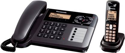 Panasonic KX-TG 6461 Corded Landline Phone with Answering Machine