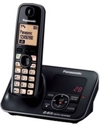 Panasonic KXTG-3721SX Cordless Digital Landline Phone