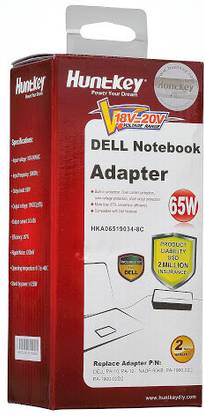 Huntkey 65W Dell Individual Tip 65 W Adapter
