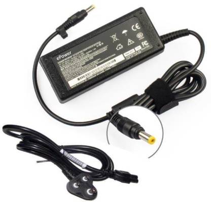 ePower HP Pavilion dm4-1165dx Laptop 65W Charger Yellow Tip 65 W Adapter