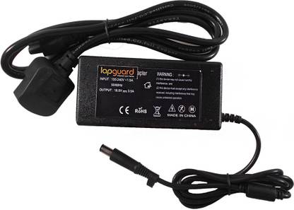 lapguard HP Compaq 6730b Notebook PC 18.5V 3.5A Thick Pin 65 W Adapter