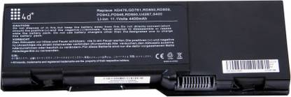 4D Laptop Battery For INSPIRON 1501,6400,VOSTRO 1000,GD761 KD476 PD942 LAPTOP BATTERY 6 Cell Laptop Battery